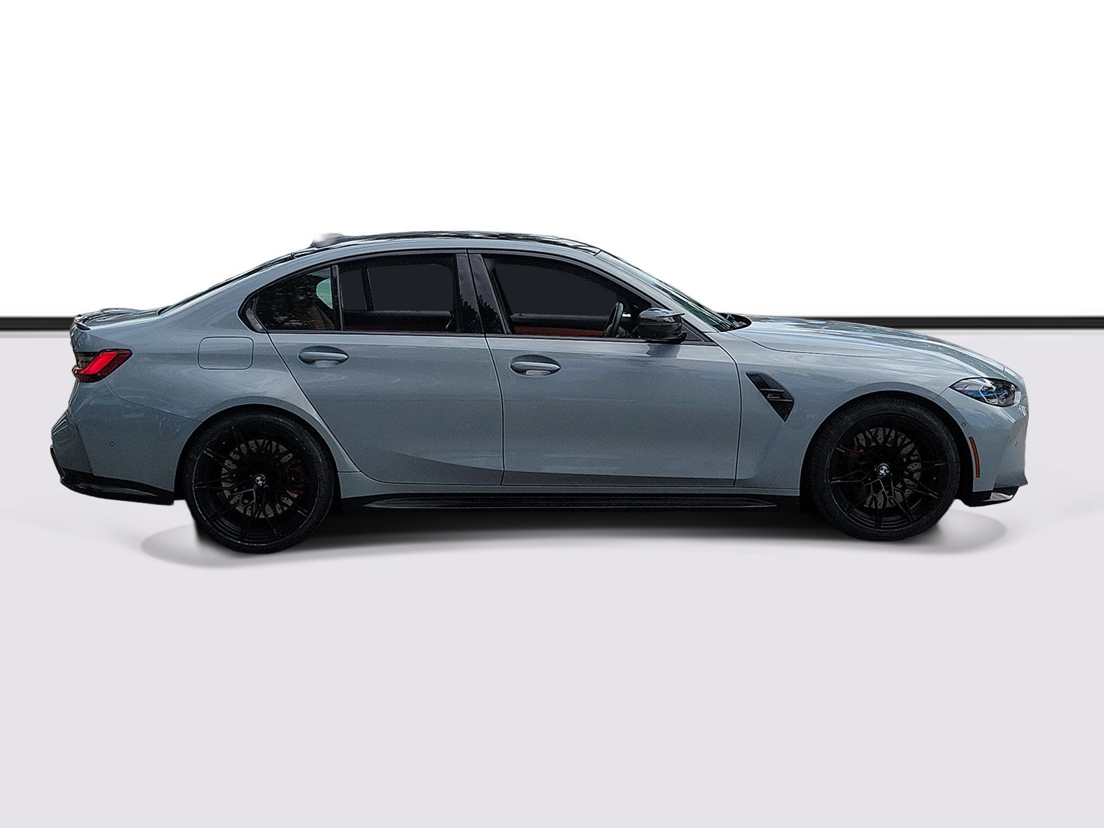 Used 2022 BMW M3 Competition w/ M Carbon Exterior Package AWD/4WD image 2