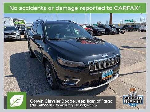Used 2019 Jeep Cherokee Limited AWD/4WD image 1