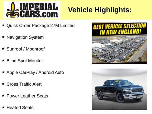 Used 2021 RAM 1500 Limited AWD/4WD image 7