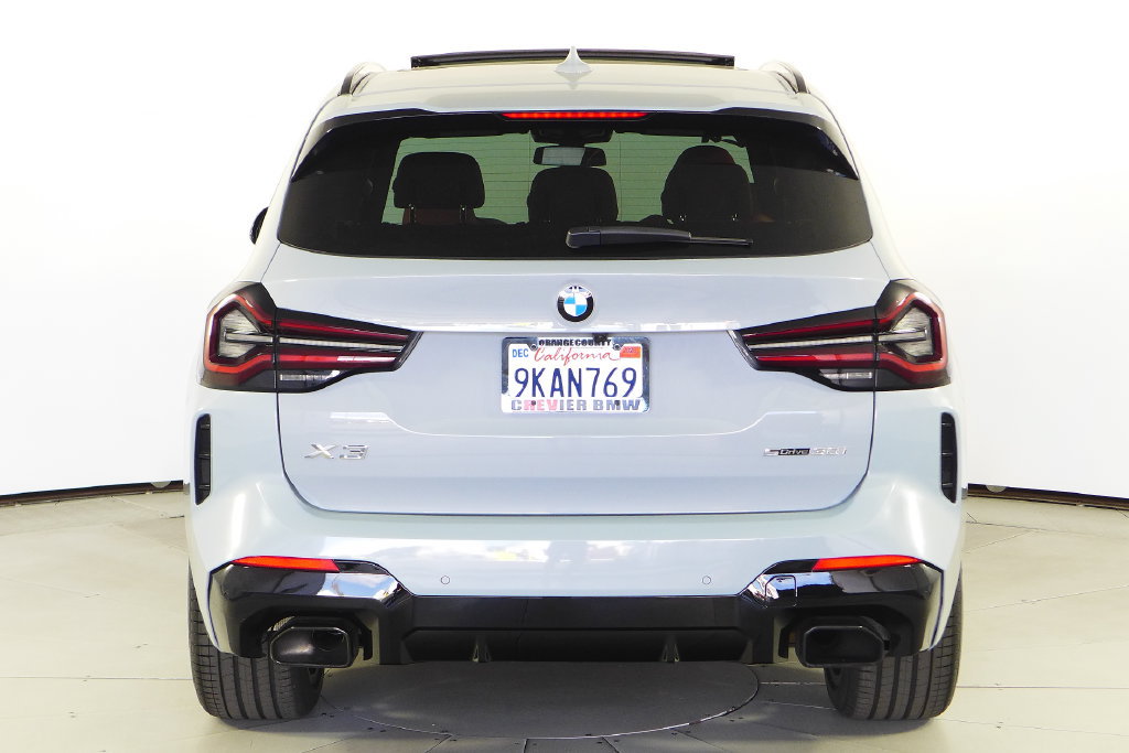 Certified 2024 BMW X3 sDrive30i w/ Premium Package w/ZPA RWD image 8