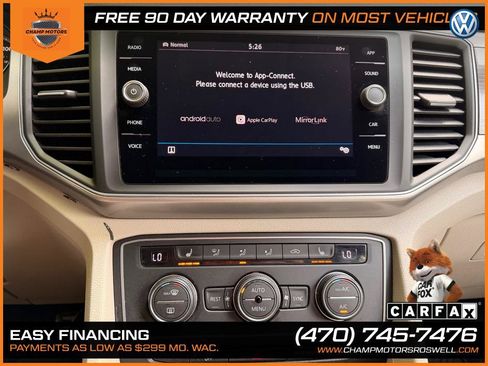 Used 2019 Volkswagen Atlas SE w/ Towing Package AWD/4WD image 27