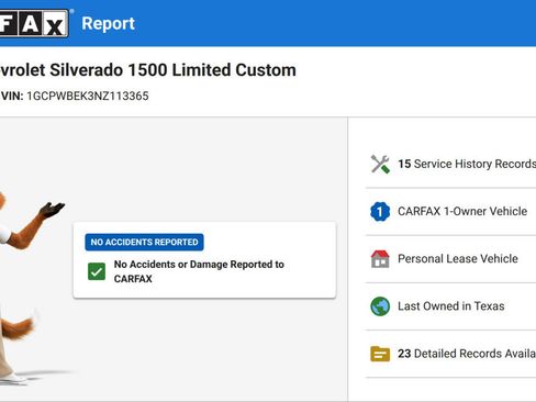 Used 2022 Chevrolet Silverado 1500 Custom RWD image 22