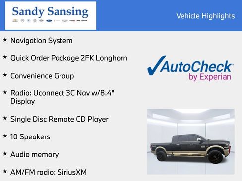 Used 2017 RAM 2500 Longhorn AWD/4WD image 7