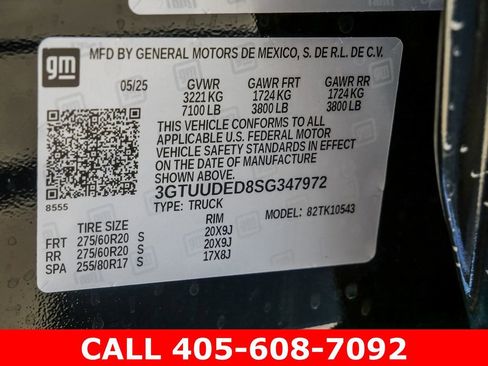 Used 2025 GMC Sierra 1500 SLT w/ SLT Premium Package AWD/4WD image 37