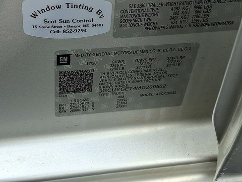 Used 2021 Chevrolet Silverado 1500 LTZ w/ Technology Package image 27