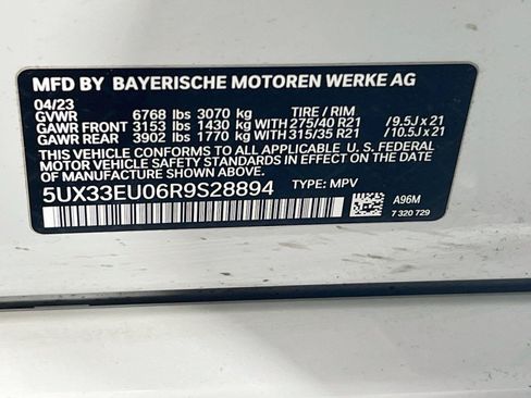 Used 2024 BMW X5 M60i AWD/4WD image 31