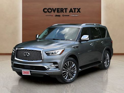 Used 2019 INFINITI QX80 Luxe w/ 22" Wheel Package RWD image 1