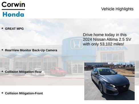 Used 2024 Nissan Altima 2.5 SV image 6