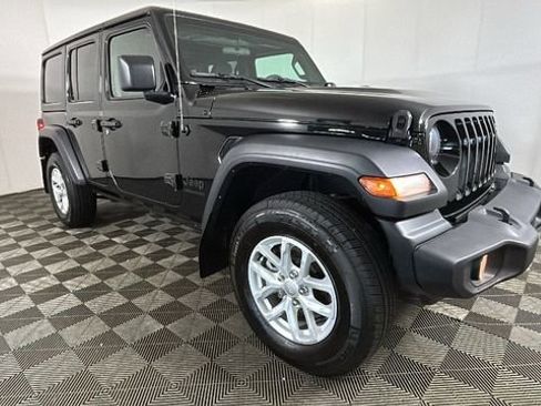 Used 2023 Jeep Wrangler Unlimited Sport w/ Cold Weather Group AWD/4WD image 2