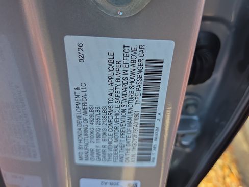 New 2026 Honda Accord Sport image 24