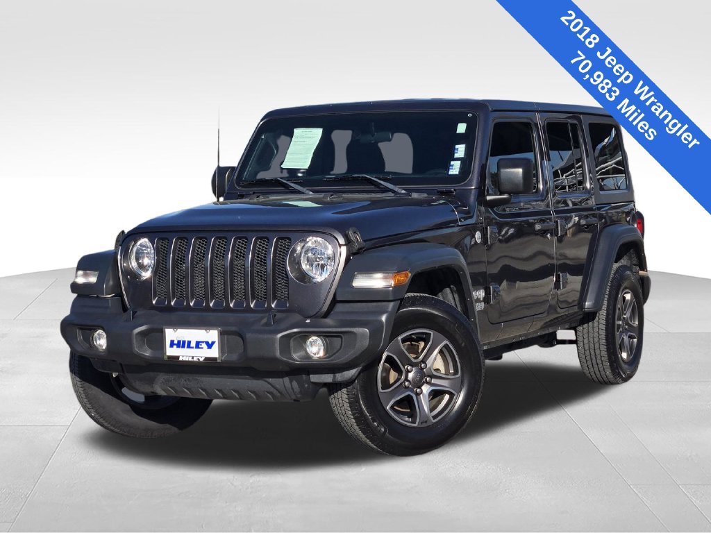 Used 2018 Jeep Wrangler Unlimited Sport S AWD/4WD image 1