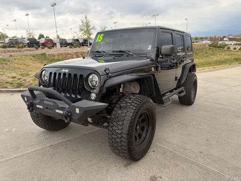 Used 2015 Jeep Wrangler Unlimited Sport w/ Quick Order Package 24S AWD/4WD image 9