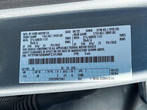 Certified 2022 Ford F150 XL w/ STX Appearance Package image 33