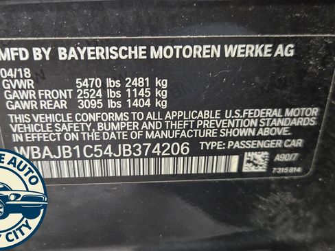 Used 2018 BMW 530e xDrive w/ Premium Package 2 image 26
