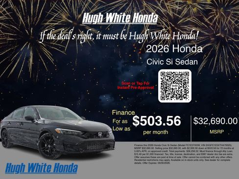 New 2026 Honda Civic Si image 7