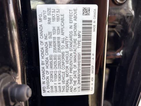 Used 2017 Honda CR-V Touring image 25