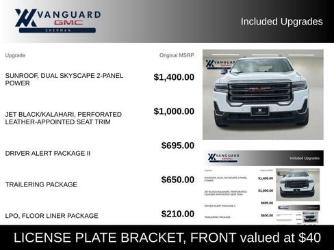 Used 2020 GMC Acadia AT4 w/ Driver Alert Package II AWD/4WD image 20