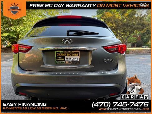Used 2014 INFINITI QX70 AWD w/ Premium Package image 10