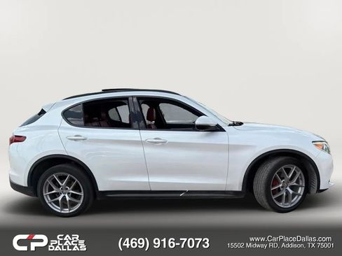 Used 2019 Alfa Romeo Stelvio Ti Sport w/ Quick Order Package 22S Sport AWD/4WD image 2