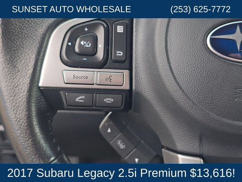 Used 2017 Subaru Legacy 2.5i Premium w/ Moonroof Package AWD/4WD image 29