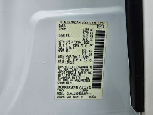 Used 2019 Nissan Frontier SV w/ Value Truck Package RWD image 29