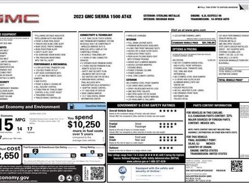 Used 2023 GMC Sierra 1500 AT4X w/ AT4X AEV Edition AWD/4WD image 22