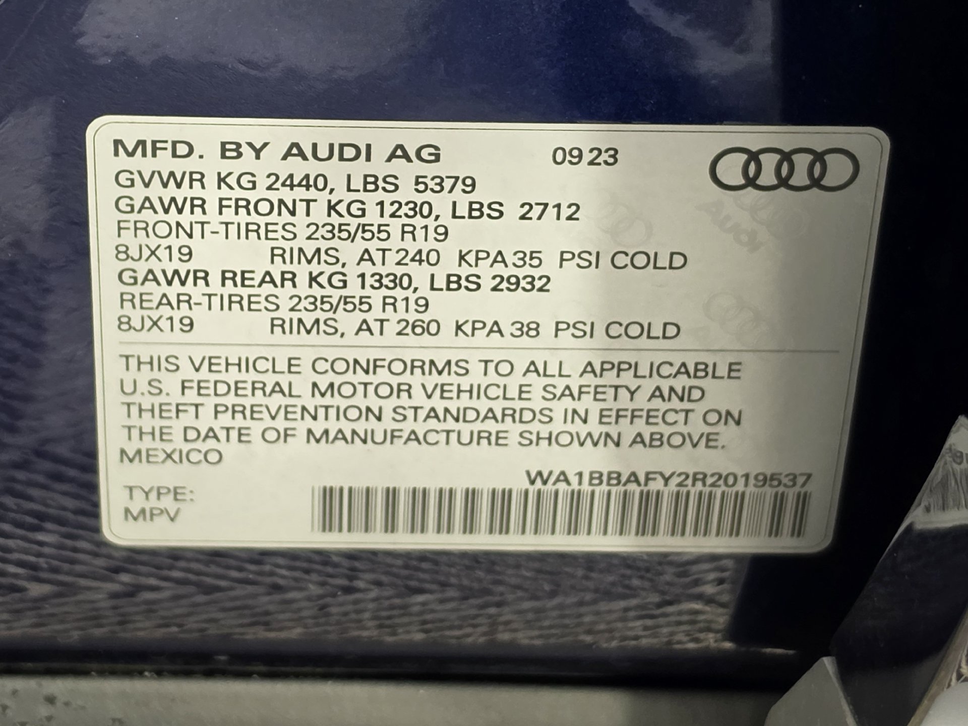 Certified 2024 Audi Q5 2.0T Premium Plus w/ Premium Plus Package AWD/4WD image 52