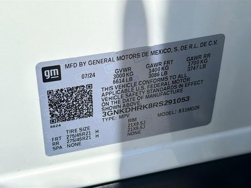 Used 2024 Chevrolet Blazer EV RS RWD image 33