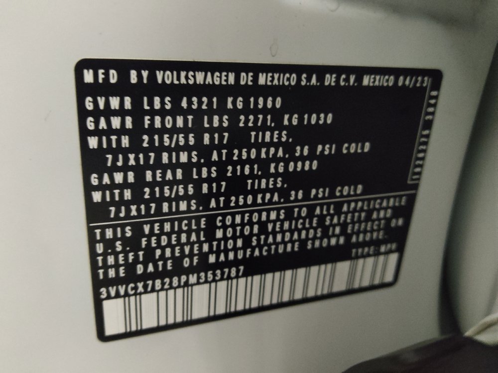 Used 2023 Volkswagen Taos S FWD image 33