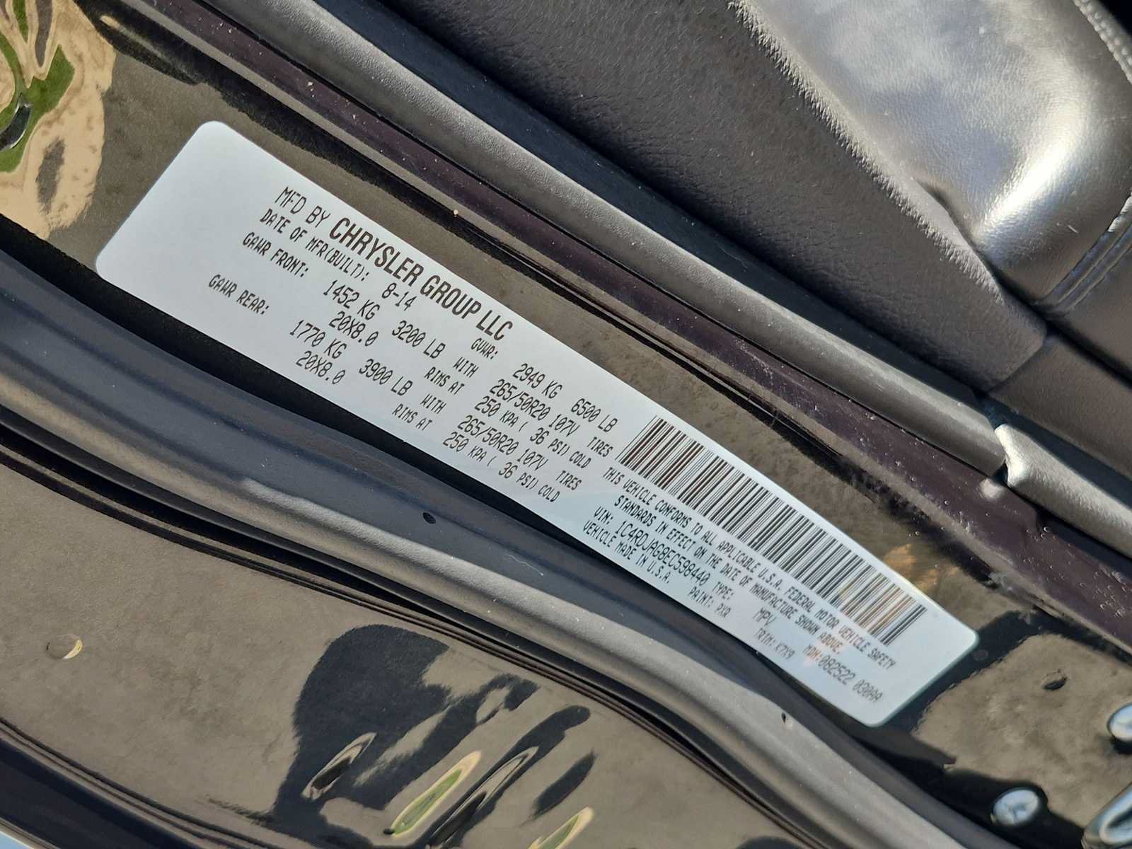 Used 2014 Dodge Durango SXT w/ Quick Order Package 23B AWD/4WD image 30