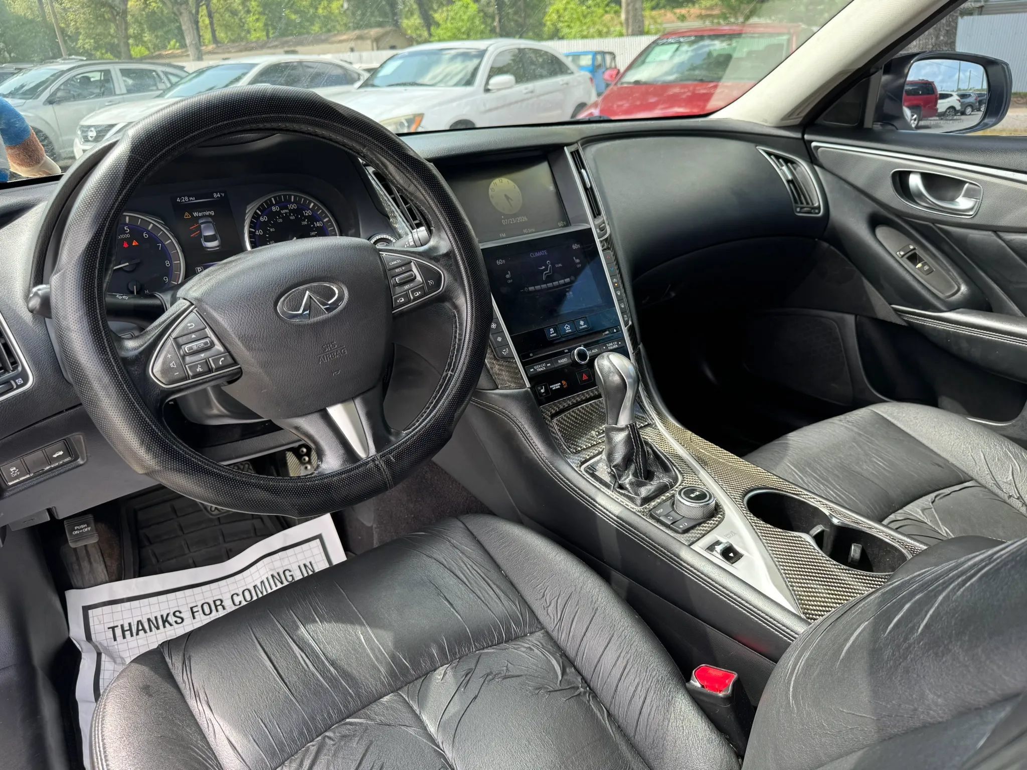 Used 2014 INFINITI Q50 Premium w/ Spare Tire Package RWD image 15