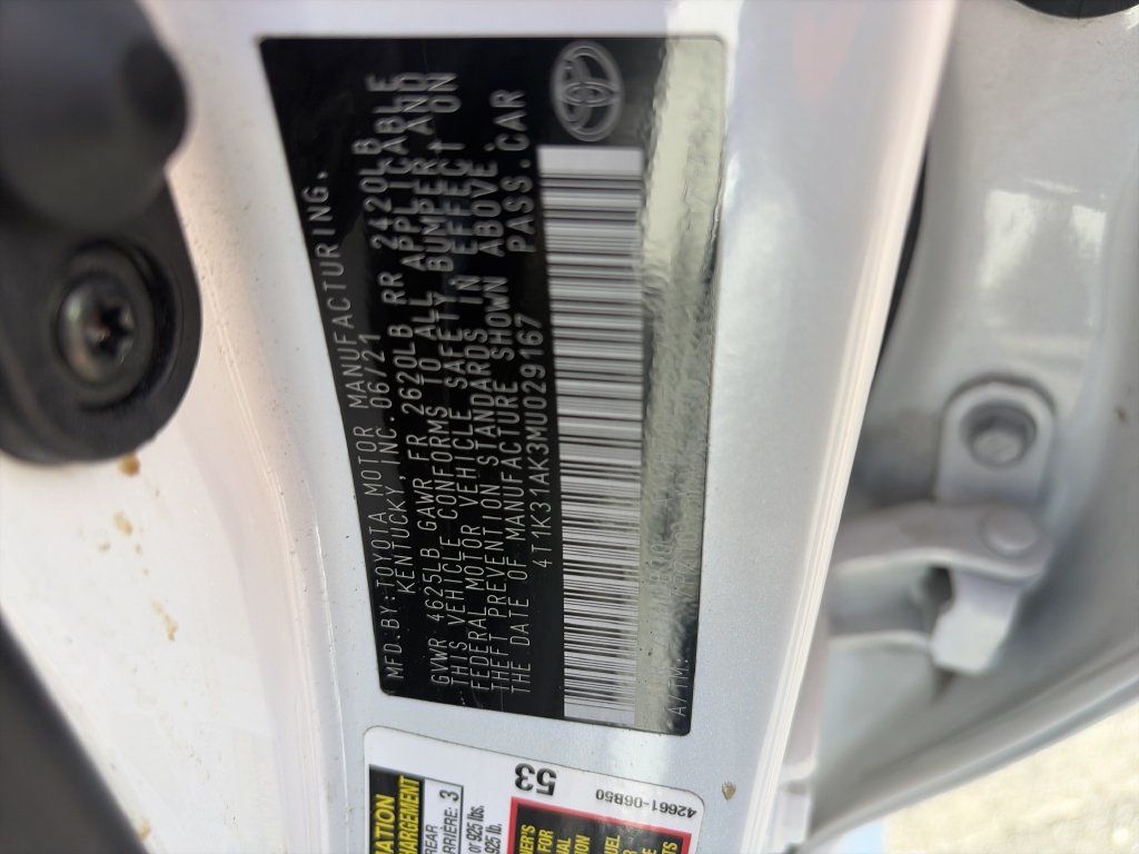 Used 2021 Toyota Camry XSE w/ Navigation Upgrade Package FWD image 34