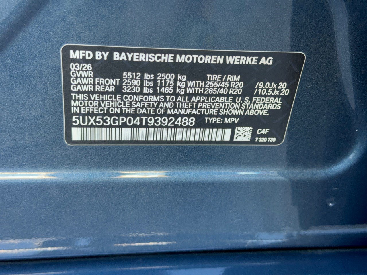Certified 2026 BMW X3 xDrive30i AWD/4WD image 31