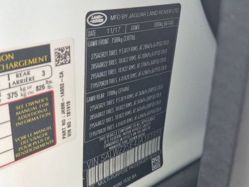 Used 2018 Land Rover Range Rover Sport SVR AWD/4WD image 25