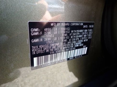 Used 2021 Subaru Outback Premium w/ Popular Package #1 AWD/4WD image 17