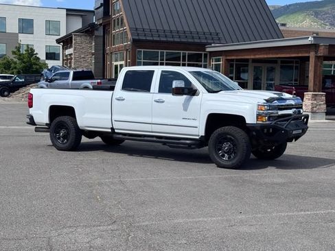 Used 2019 Chevrolet Silverado 3500 LTZ w/ Duramax Plus Package AWD/4WD image 3