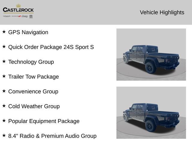 Certified 2022 Jeep Gladiator Sport AWD/4WD image 2