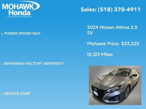 Used 2024 Nissan Altima 2.5 SV AWD/4WD image 14