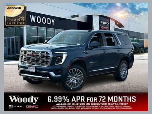 New 2026 GMC Yukon Denali w/ Sun & Power Step Package AWD/4WD image 1