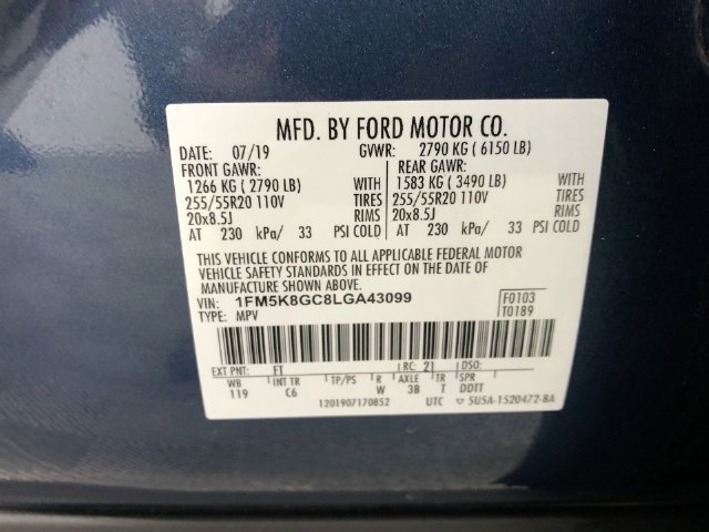 Used 2020 Ford Explorer ST AWD/4WD image 54