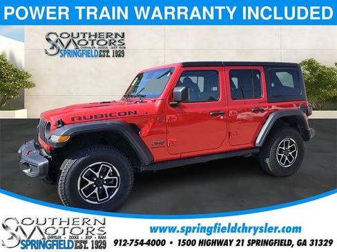 Used 2024 Jeep Wrangler Unlimited Rubicon AWD/4WD image 1