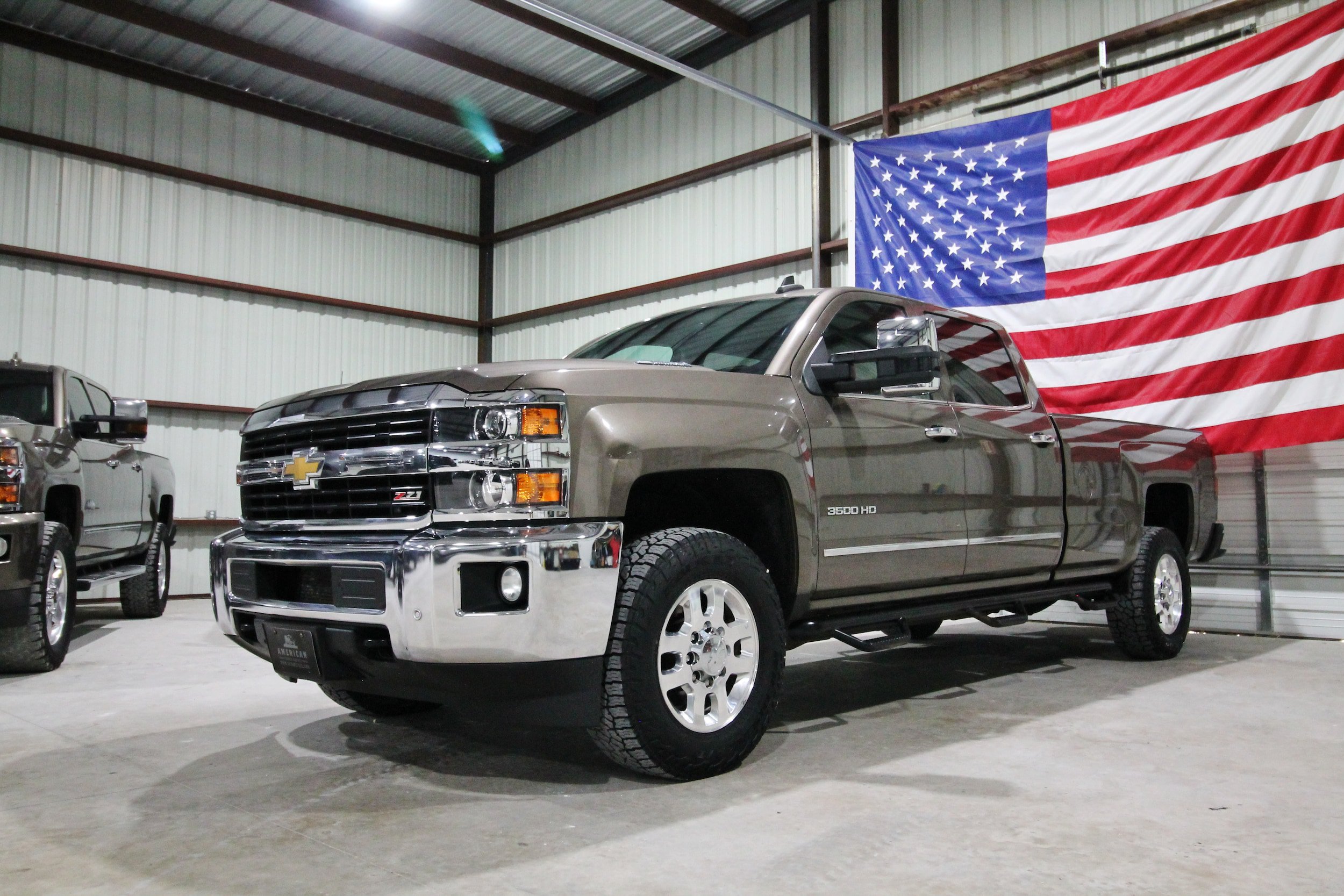 Used 2015 Chevrolet Silverado 3500 LTZ w/ Duramax Plus Package AWD/4WD image 3