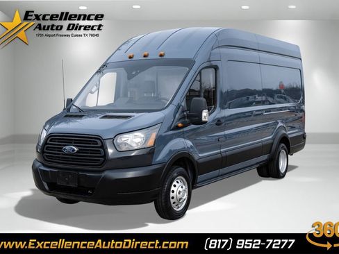 Used 2019 Ford Transit 350 148 High Roof Extended DRW image 1