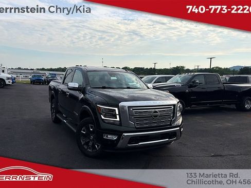Used 2021 Nissan Titan Platinum Reserve w/ Off Road Protection Package AWD/4WD image 1