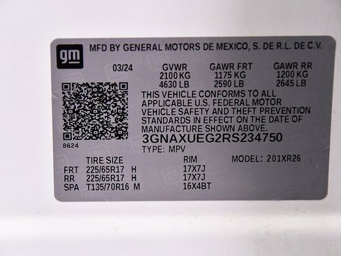 Used 2024 Chevrolet Equinox LT image 14