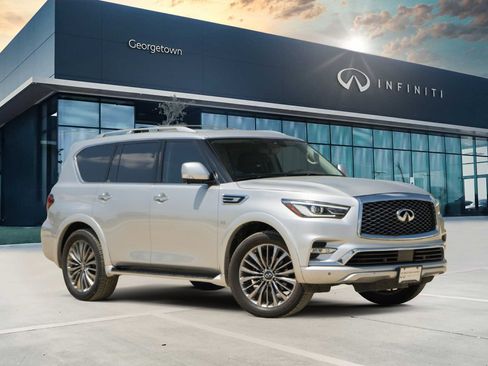Used 2019 INFINITI QX80 Luxe w/ 22" Wheel Package RWD image 1