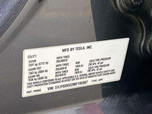Used 2021 Tesla Model Y Long Range image 14