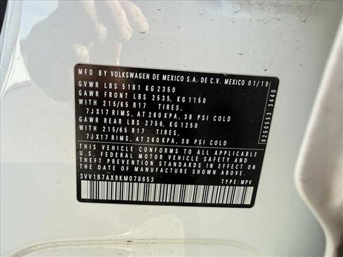 Used 2019 Volkswagen Tiguan S w/ Driver Assistance Package image 23