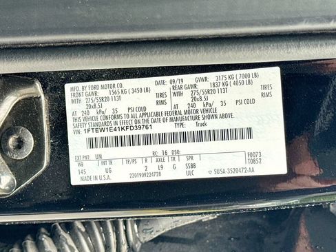 Used 2019 Ford F150 XLT w/ Equipment Group 302A Luxury AWD/4WD image 28