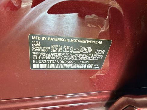 Used 2022 BMW X4 xDrive30i w/ M Sport Package 2 image 11